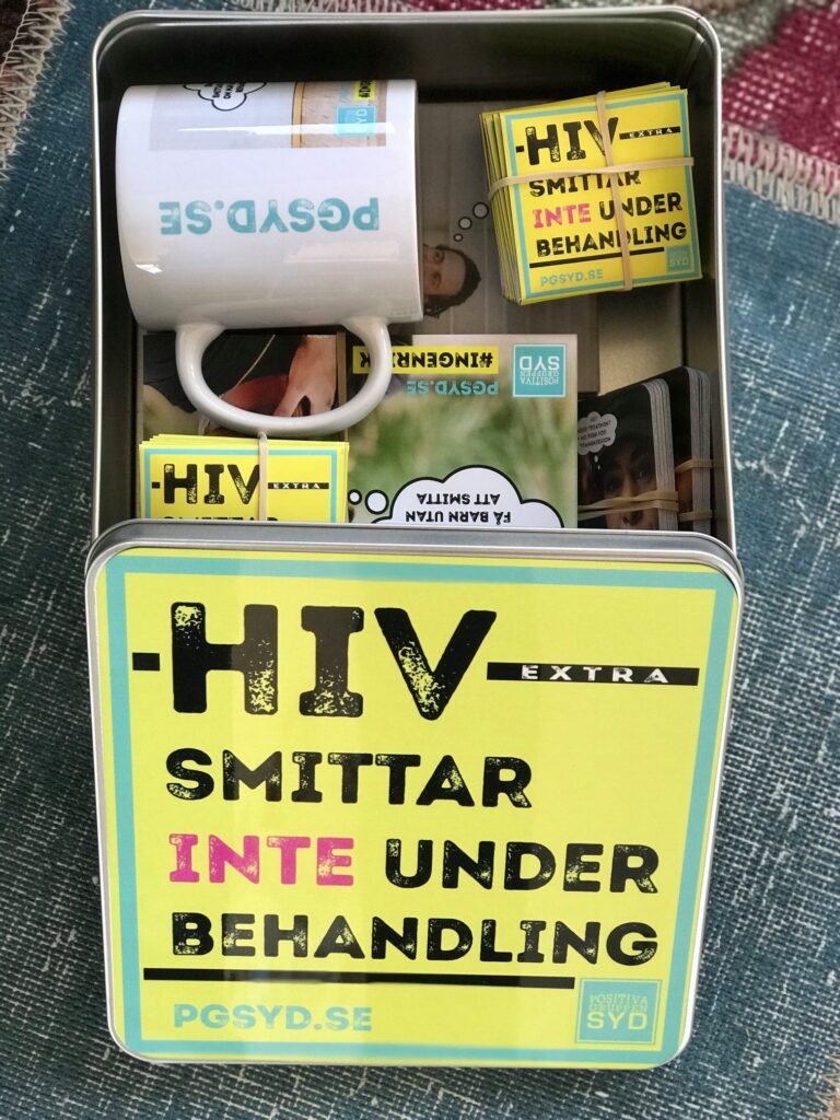 Promotional material hiv