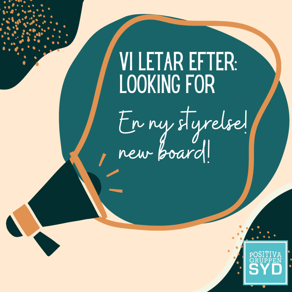 Vi letar efter en ny styrelse!