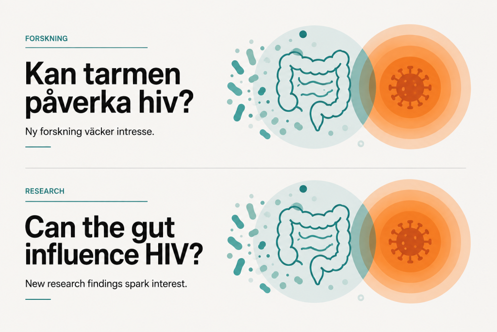Kan tarmen påverka hiv? Nya forskningsfynd väcker intresse